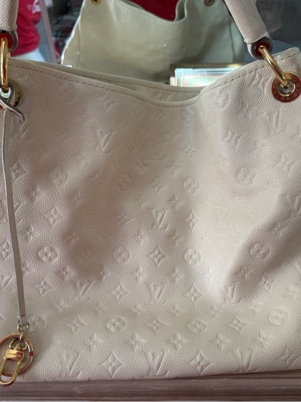 Louis Vuitton Artsy MM Ivory Imprint - Picture 9 of 14